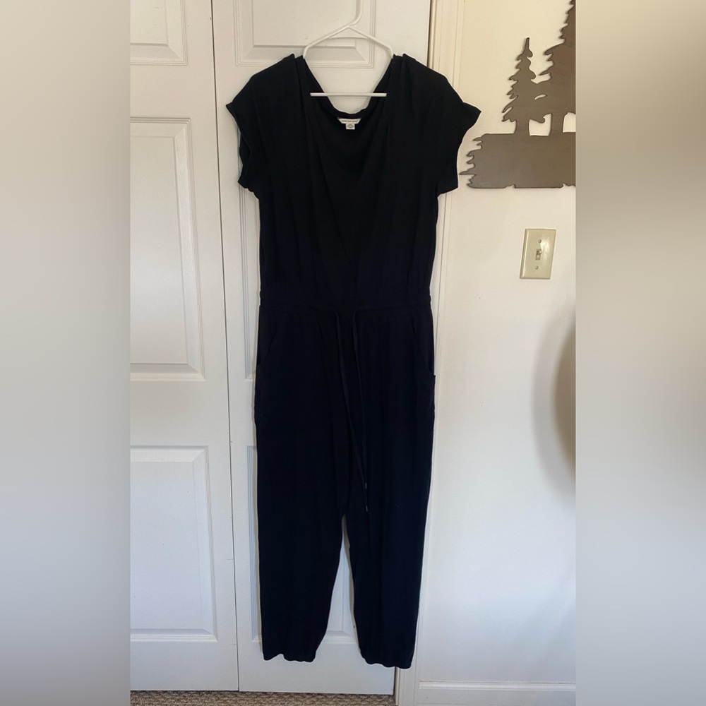 NWOT American Eagle Outfitters Black jumpsuit romper Large Tall
